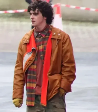 4 Kids Walk Into a Bank Jack Dylan Grazer Brown Jacket
