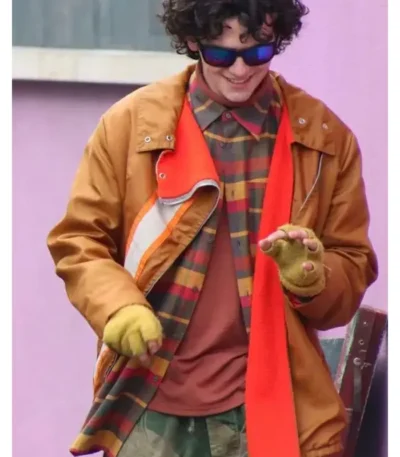 4 Kids Walk Into a Bank Jack Dylan Grazer Brown Jacket