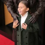 68th GRAMMY Awards Aeko Catori Green Coat