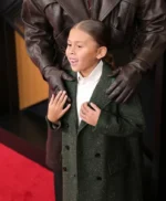68th GRAMMY Awards Aeko Catori Green Coat