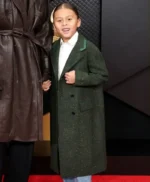 68th GRAMMY Awards Aeko Catori Green Coat