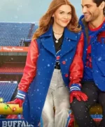 A Bills Love Story Holland Roden Blue and Red Coat