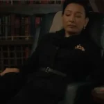 A Murder at the End of the World Lu Mei Black Wool Coat
