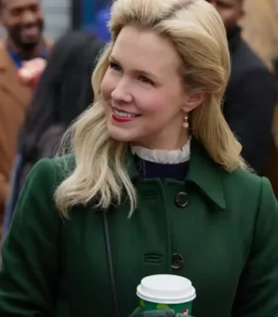 A Newport Christmas Ginna Claire Mason Green Coat