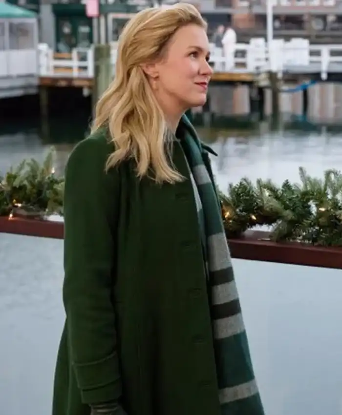 A Newport Christmas Ginna Claire Mason Green Coat A Newport Christmas Ginna Claire Mason Green Coat