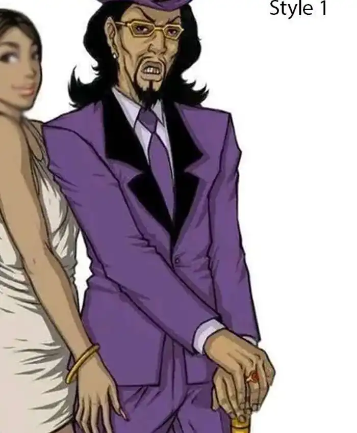 A Pimp Named Slickback Costume A Pimp Named Slickback Costume