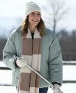 A Royal Christmas Tail Brittany Underwood Puffer Jacket