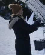 A Royal Montana Christmas Fiona Gubelmann Black Puffer Coat
