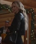 A Royal Montana Christmas Fiona Gubelmann Leather Jacket