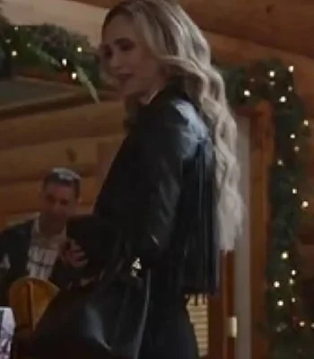 A Royal Montana Christmas Fiona Gubelmann Leather Jacket