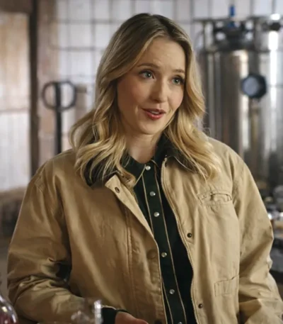 A Season to Blossom Emily Tennant Beige Jacket