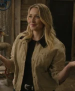 A Season to Blossom Emily Tennant Beige Jacket