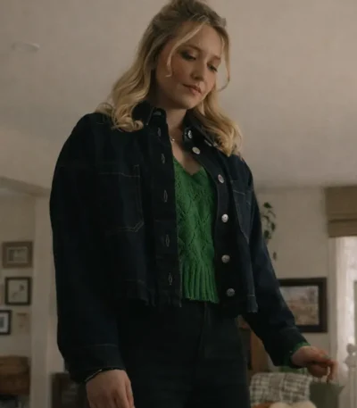 A Season to Blossom Emily Tennant Denim Jacket