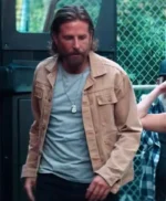 A Star Is Born Bradley Cooper Khaki Denim Jacket