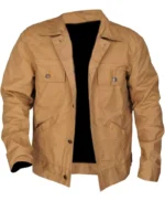 A Star Is Born Bradley Cooper Khaki Denim Jacket