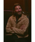 A Star Is Born Bradley Cooper Khaki Denim Jacket