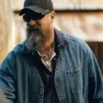 A Working Man 2025 David Harbour Denim Jacket