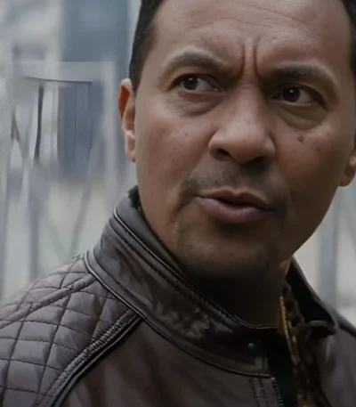 A Working Man Brown Leather Jacket