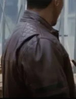 A Working Man Brown Leather Jacket