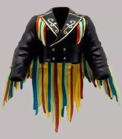 Corazon De Leon Black Leather Jacket