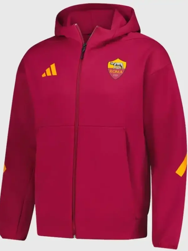 AS Roma Adidas Anthem Jacket