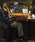 ASAP Rocky 2026 Campaign Black Leather Coat