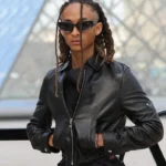 AW26 Show Jaden Smith Leather Jacket