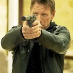 Aaron Eckhart Classified Leather Jacket