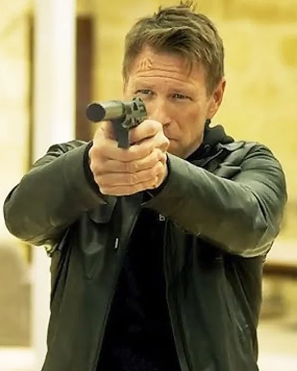 Aaron Eckhart Classified Leather Jacket Aaron Eckhart Classified Leather Jacket