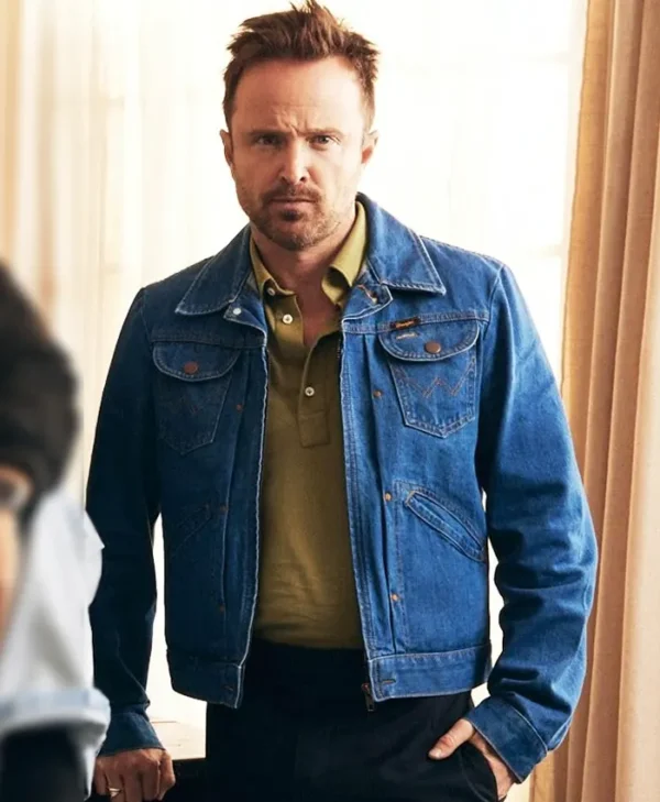 Aaron Paul Ash Blue Denim Jacket Aaron Paul Ash Blue Denim Jacket