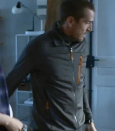 Ad Vitam Guillaume Canet Black Fleece Jacket