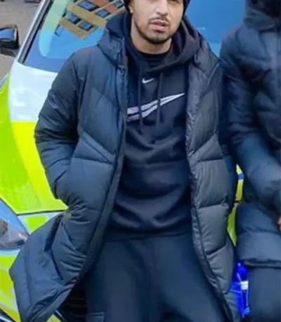 Adam Deacon Sumotherhood Black Hooded Coat