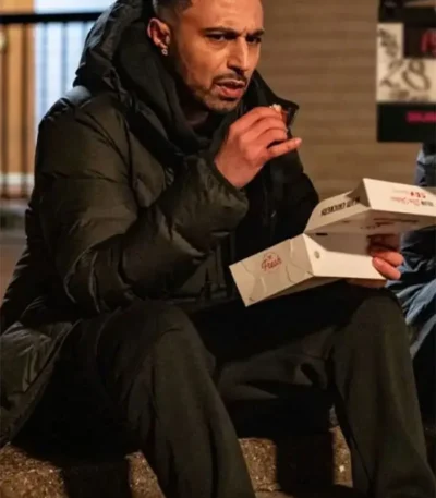 Adam Deacon Sumotherhood Black Hooded Coat
