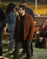 Adam Korson Maggie Brown Leather Jacket