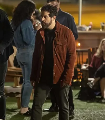 Adam Korson Maggie Brown Leather Jacket