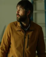 Adam Weppler Round the Decay Brown Cotton Jacket