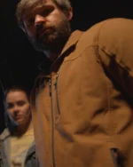 Adam Weppler Round the Decay Brown Cotton Jacket
