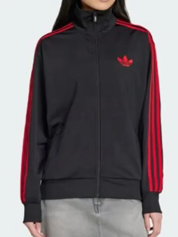 Adicolor Black and Red Firebird Jacket