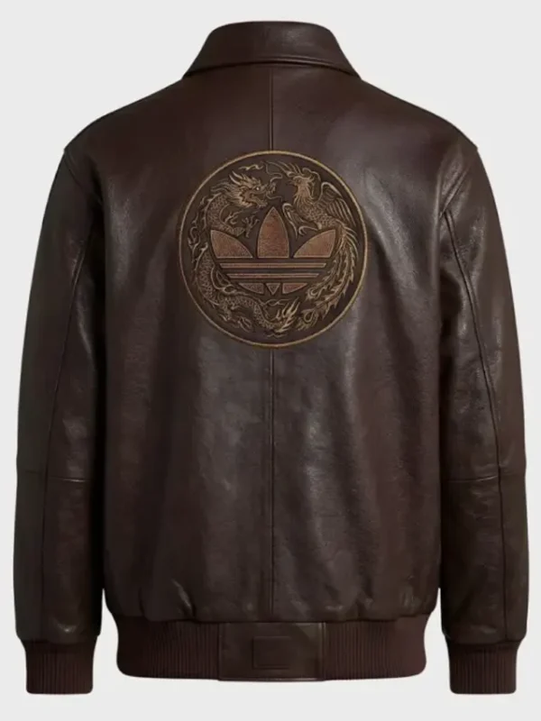 Adidas Chinese New Year Leather Jacket