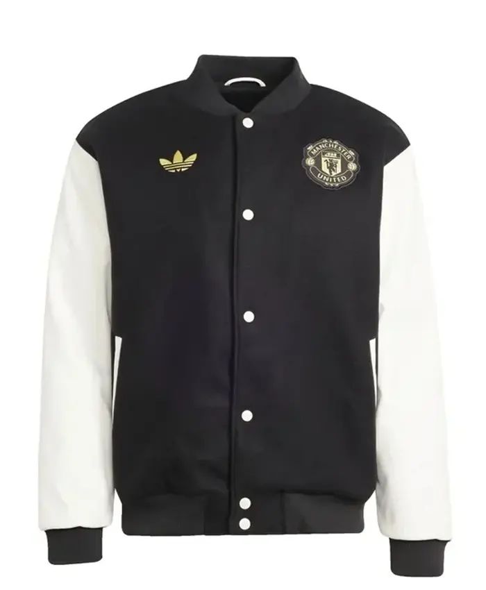 Adidas Manchester United CNY Varsity Jacket Adidas Manchester United CNY Varsity Jacket