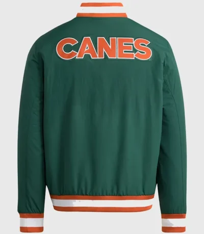 Adidas Miami Hurricanes Dugout Jacket