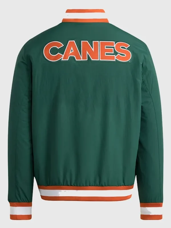 Adidas Miami Hurricanes Dugout Jacket