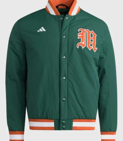 Adidas Miami Hurricanes Dugout Jacket