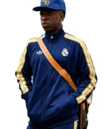 Real Madrid Adidas Navy Blue Track Jacket