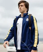 Real Madrid Adidas Navy Blue Track Jacket