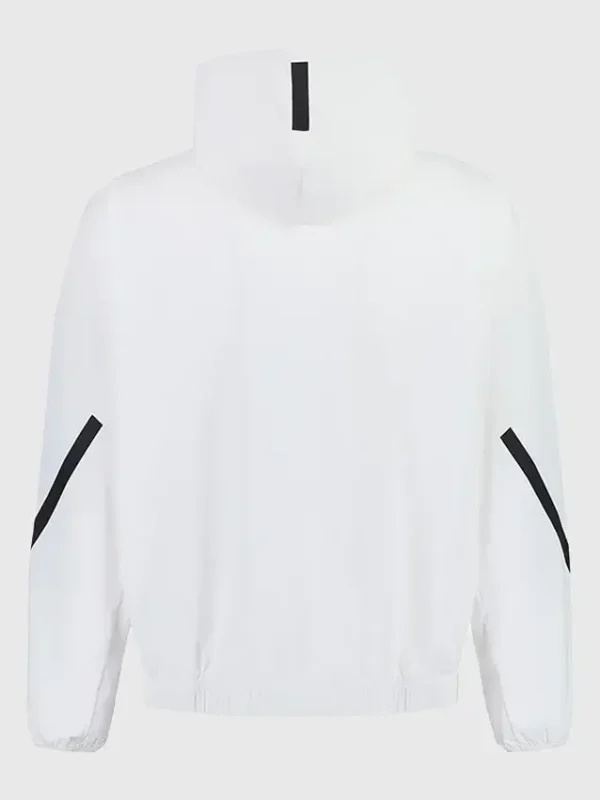 Men Adidas Real Madrid White Track Jacket