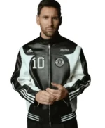 Adidas x Kith x Messi Leather Jacket