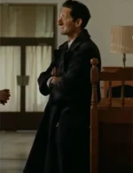 Adrien Brody The Brutalist Black Trench Coat