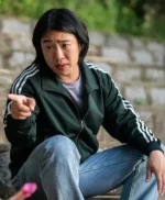 Ahn Jae-hong High Five Green Track Jacket