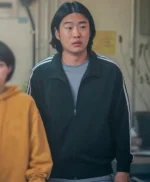 Ahn Jae-hong High Five Green Track Jacket